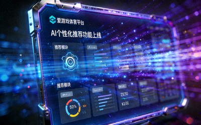 爱游戏体育平台AI个性化推荐功能上线新闻配图 - 科技数据流界面