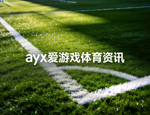 足球赛场草坪与球场线条特写 - ayx爱游戏体育资讯配图