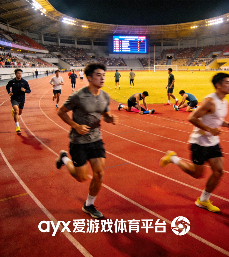 体育场馆跑道上运动员训练的场景，ayx爱游戏体育平台介绍配图